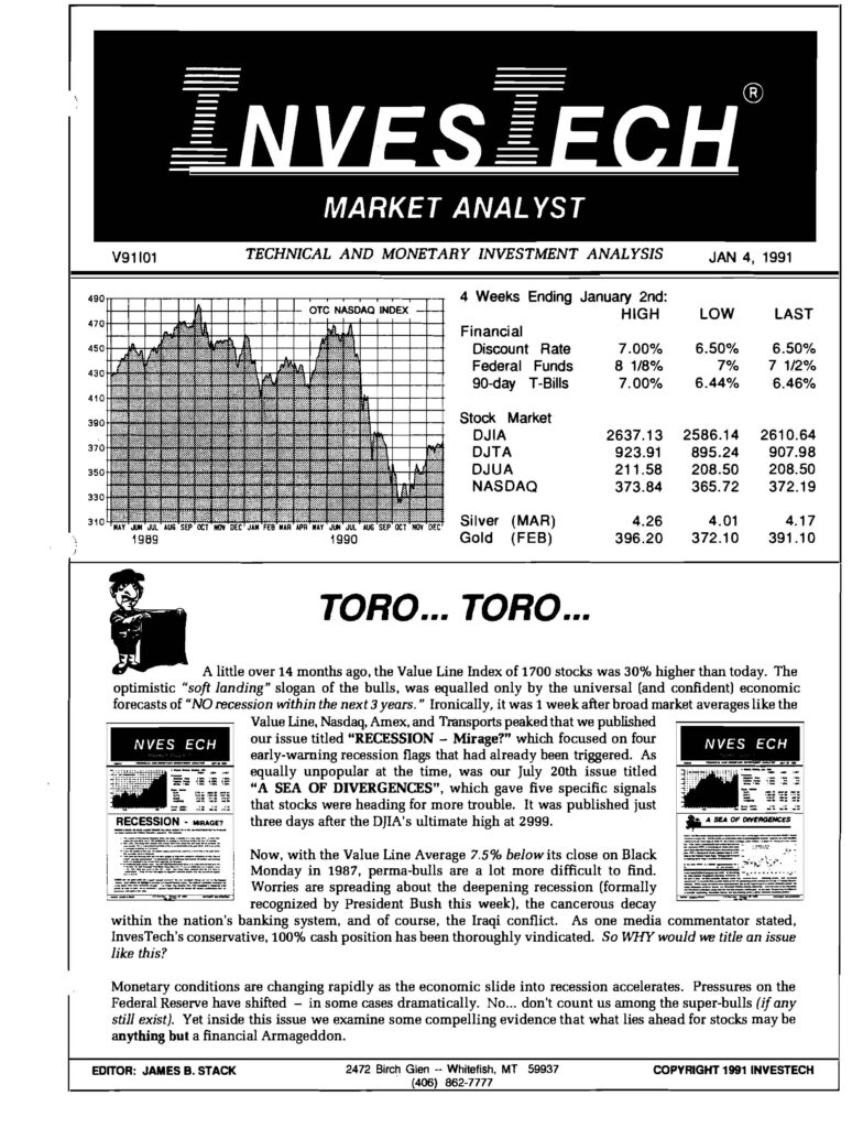 Toro... Toro.... - January 4, 1991